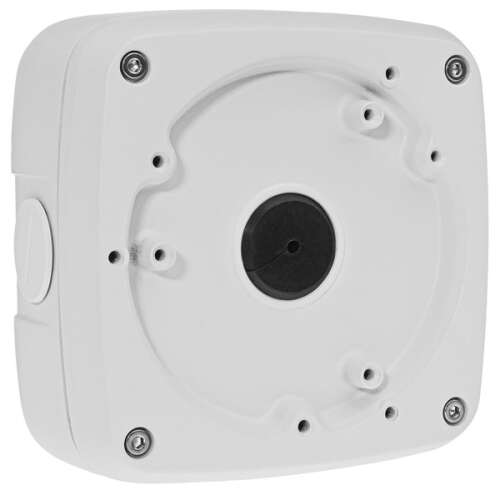 Dahua PFA123-V2 junction box for security cameras, white, square, with screw holes