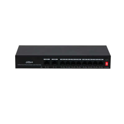 Dahua Technology PoE DH-PFS3010-8ET-65 hálózati kapcsoló Fast Eth...