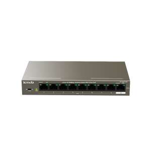 Tenda TEF1109P-8-63W 9-Port 10/100Mbps Desktop Switch with 8-Port PoE - Tenda Switch
