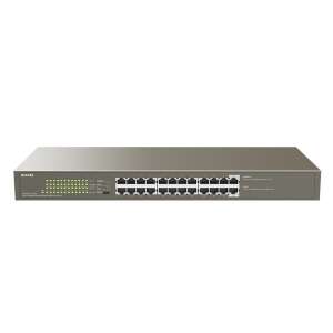 Tenda TEG1124P-24-250W 24-Port Gigabit Ethernet PoE Switch - Tenda Switch