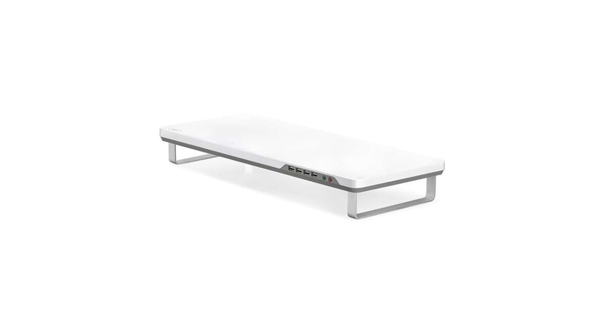 DeepCool Monitor stand up to 27" MDESK F1 GRAY (4 USB, audio jack