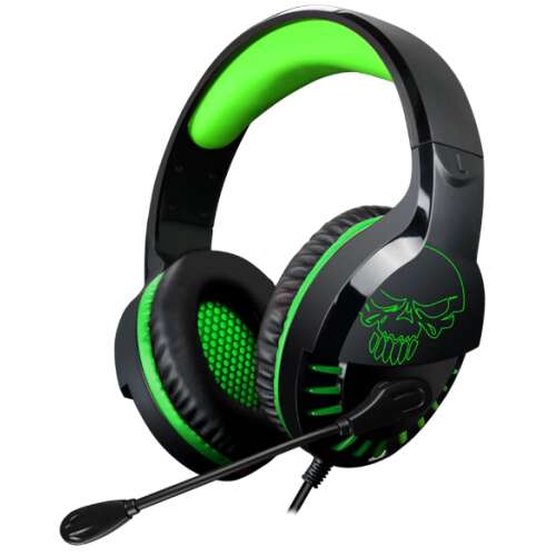 Spirit of Gamer Pro-H3 fekete/zöld Xbox One (MIC-PH3XXS)