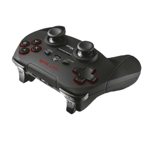 Trust Gamepad Wireless - GXT545 (nr.c:20491; design Playstation; negru; compatibil cu PC și PS3.) 64744410