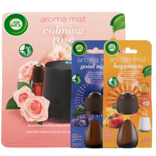 Air Wick Aroma Diffuser Starterpaket mit Soothing Rose