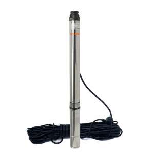 IBO 3,5 col Csőkút szivattyú [fúrt kút szivattyú] merülő szivattyú, 20m kábellel - IBO
