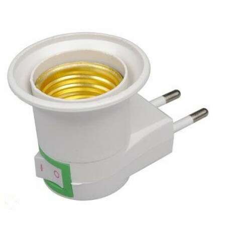 Konnektoros Lámpa éjjeli lámpa Átalakító kapcsolóval 