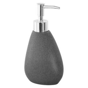 Feridras Stone soap dispenser, gray, stone look, poly-resin - Soap Dispenser