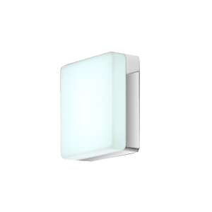 Feridras spot LED pătrat pentru oglindă, 4W, 7,5 x 7,5 cm, argintiu - Lămpi și iluminat