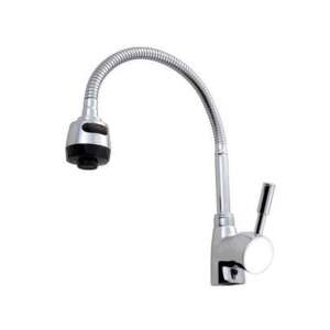 Italbox, Undermount Kitchen Sink with Flexible Faucet, Right-Hand Bowl, 43.5x76cm, Silver 64754706 - Kitchen Sink