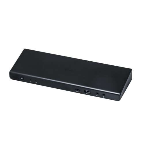 i-tec USB 3.0 / USB-C / Thunderbolt 3 Dual Display dokkoló állomás, elölnézet - I-Tec