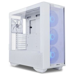Carcasă PC Lian Li LANCOOL III RGB Albă - ATX Mid-Tower cu ventilatoare ARGB - Carcase PC