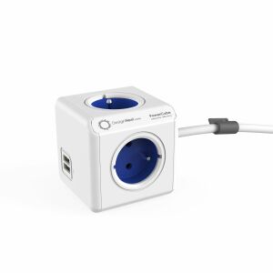 Prelungitor USB Allocacoc PowerCube Extended cu porturi USB - Allocacoc Prize