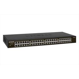 Netgear GS348 48-Port Gigabit Ethernet Switch, Unmanaged, Schwarz - Netgear