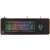 Trust GXT 764 Glide-Flex RGB XXL gaming mousepad with keyboard and mouse