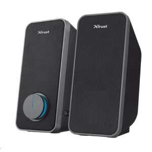 Boxe negre Trust Arys 2.0, design compact - Difuzoare pentru PC