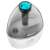 Sencor SHF 901WH ultrasonic humidifier, white with blue accents, top view