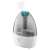 Sencor SHF 901WH ultrasonic humidifier, white with blue accents, in use