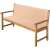 Fieldmann FDZN 9009 cream-colored cushion for bench