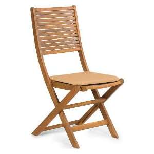 Scaun pliabil Fieldmann FDZN 4012 cu pernă crem - Accesorii pentru mobilier de gradina
