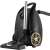 Sencor SVC 9300BK bagged vacuum cleaner, black and gold, back view
