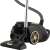 Sencor SVC 9300BK bagged vacuum cleaner, black and gold, back view