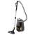 Sencor SVC 9300BK bagged vacuum cleaner, black and gold, with a telescopic tube and a floor nozzle