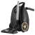 Sencor SVC 9300BK bagged vacuum cleaner, black and gold, back view