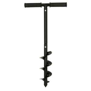 Kertészeti Forradalom spiral hand auger, 60 cm long, 10 cm diameter - Earth Auger