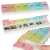7-day pill organizer with color-coded compartments, open and closed, with pills