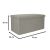 Ikonka Multifunctional XXL Foldable Puff 76x38x38cm - Grey 76361174