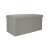 Ikonka Grey XXL Folding Ottoman with Storage