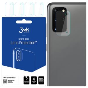 3mk Lens Protection Hybridglas Kameraschutz für Samsung Galaxy S20 Plus 5G, 4er Pack - 3MK Schutzfolien für Handys