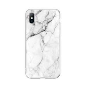 Wozinsky Marble TPU tokburkolat Xiaomi Redmi 10X 4G / Xiaomi Redmi Note 9-hez, fehér márvány mintával - Wozinsky