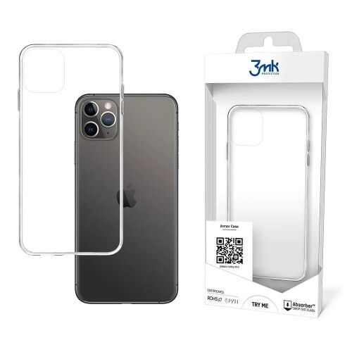 3mk AS ArmorCase iPhone 11 Pro Max átlátszó telefontok csomagolással - Telefontok