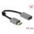 Delock DisplayPort 1.4 to HDMI adapter, 4K 60Hz HDR, active converter, 22cm cable