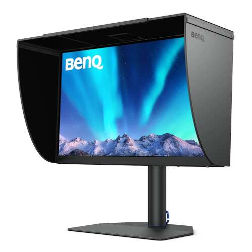 Професионален монитор BenQ SW272U 27 инча 4K UHD със сенник