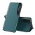 Hurtel Samsung Galaxy A72 4G Green Eco Leather View Case with stand function