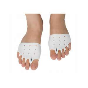 2 db lábujjleválasztó készlet, Zola®, ellensúlyozza a lábujjak, valgus és átfedő lábujjak hatását, 9x7 cm, fehér