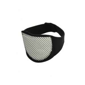 Mágneses nyaki öv, turmalinnal, terápiás hatású, fekete