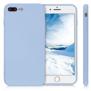kwmobile light blue silicone case for iPhone 7/8 Plus - Nonbrand Phone Case