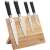 Lamart LT2026 knife set with magnetic wooden stand