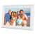 Sencor SDF 1091 W WIFI digital photo frame, white, 10.1 inch, displaying family photo