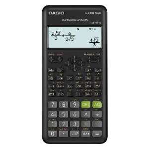 Casio FX-82ES PLUS 2E tudományos számológép, fekete, elülső nézet - Casio