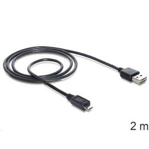 Delock 83367 USB 2.0 -A apa > USB 2.0 micro-B apa kábel 2 m 64852150 