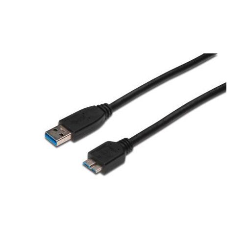 Assmann USB A - Micro USB B Kábel - 1m 162609591 - Digitus
