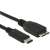 Cablu USB Delock 83676 SuperSpeed, USB Type-C la USB Micro-B, 0,5m, negru