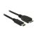 Kabel Delock USB Type-C do Micro-B, USB 3.1 Gen 2, 0,5 m, czarny