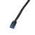 LogiLink CP0134B Cat.5e UTP patch kábel, fekete, 1 méter