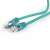 Cablu de rețea Gembird PP6A-LSZHCU-G-1M Cat6a S/FTP, verde, 1 metru, conectori RJ-45
