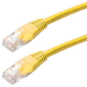 Equip 825464 UTP patch cable, CAT5e, 5m yellow - Equip Patch Cable
